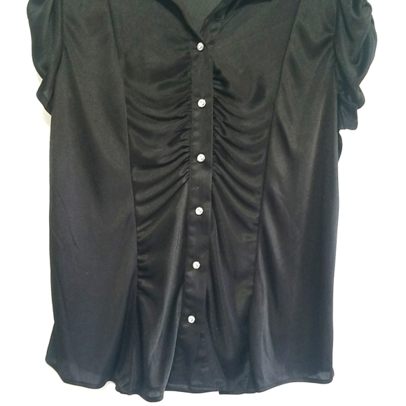 EVOGUES BLACK BLOUSE​​​​​ - Picture 2 of 5